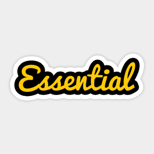 Essential Sticker